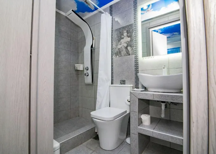 شقة Katrine Seaside Rooms #Propertly Nea Kallikrateia
